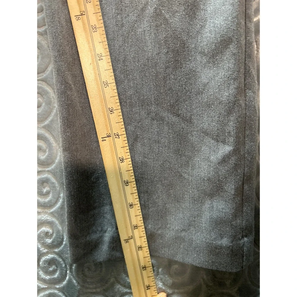 Worthington Women Gray Modern Fit‎ Dress Pants Size 4